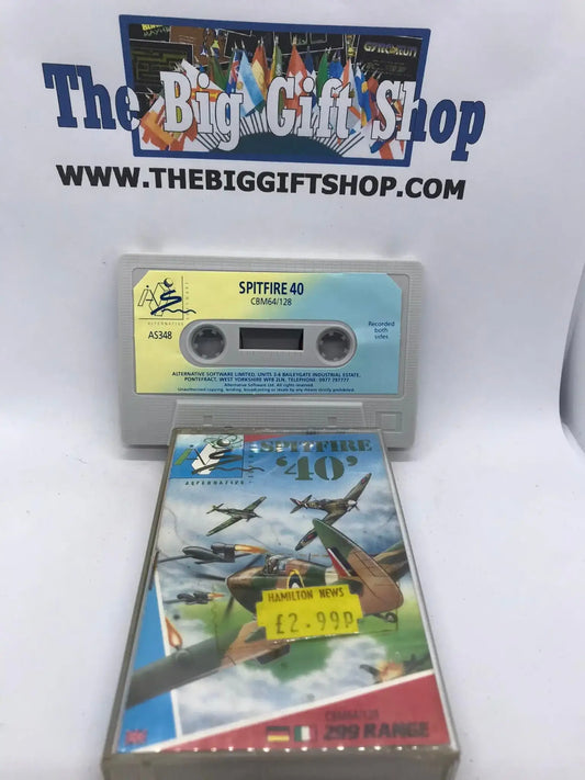 Spitfire 40 (Alternative), C64, Released by Alternative Software Magretro