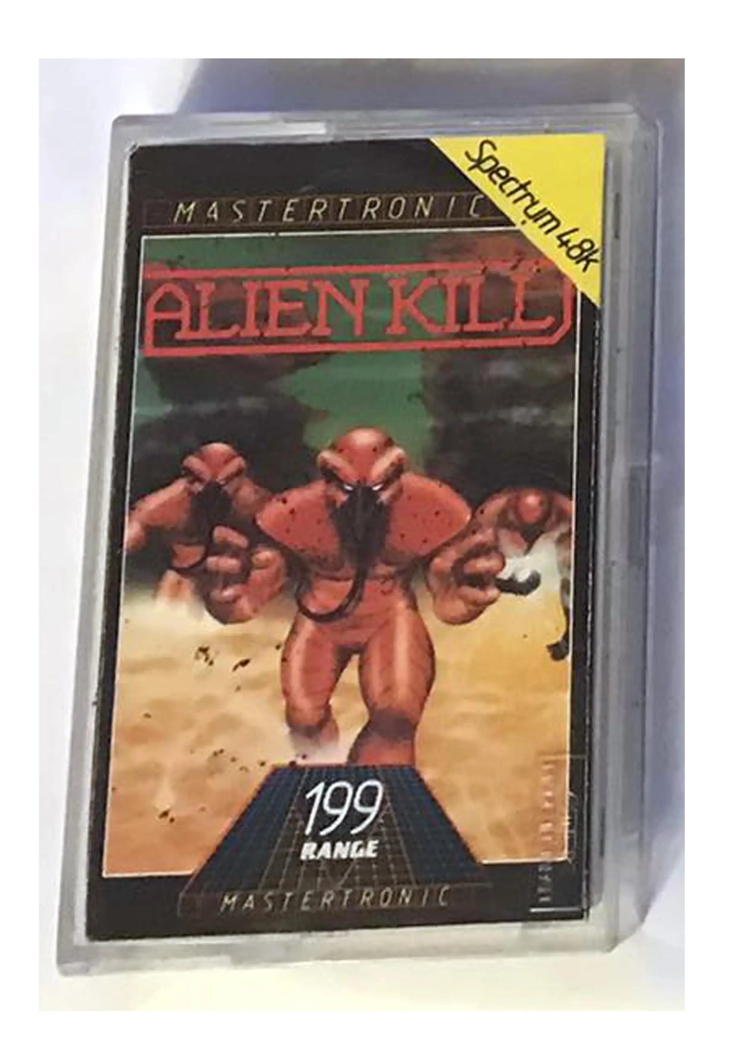 Alien Kill, ZX Spectrum by Mastertronic, Working Magretro