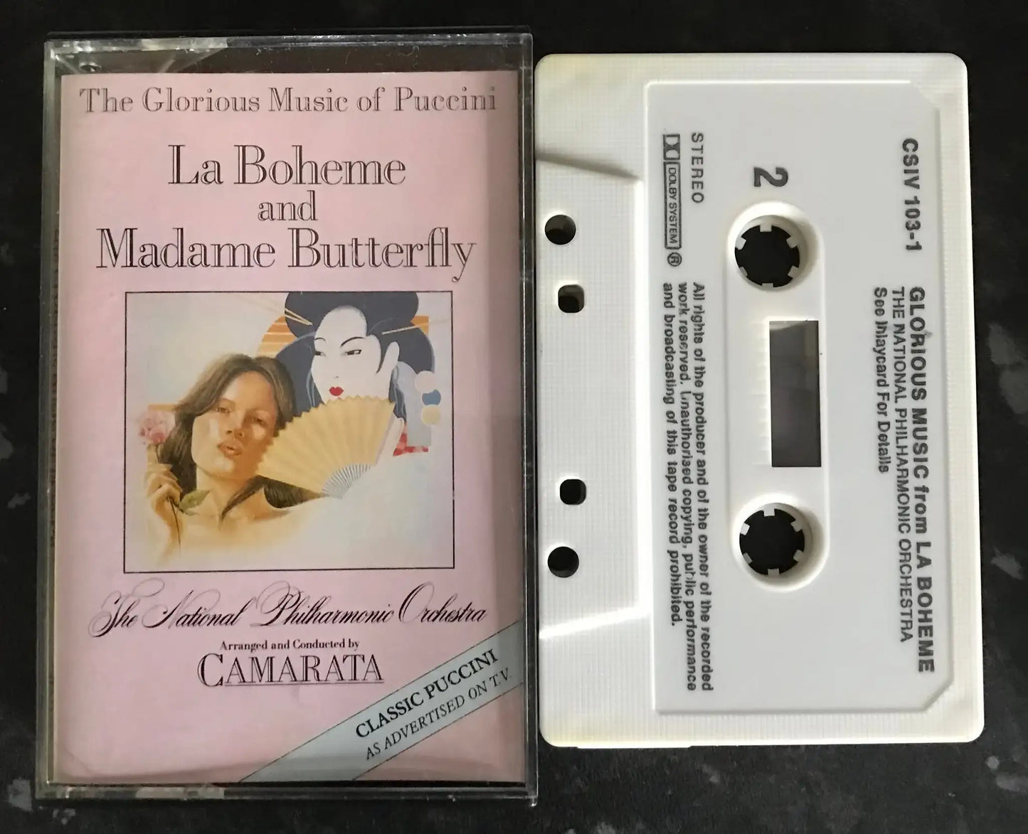 Glorious Music Puccini, La Boheme and Madame Butterfly, CSIV 103-1 Magretro