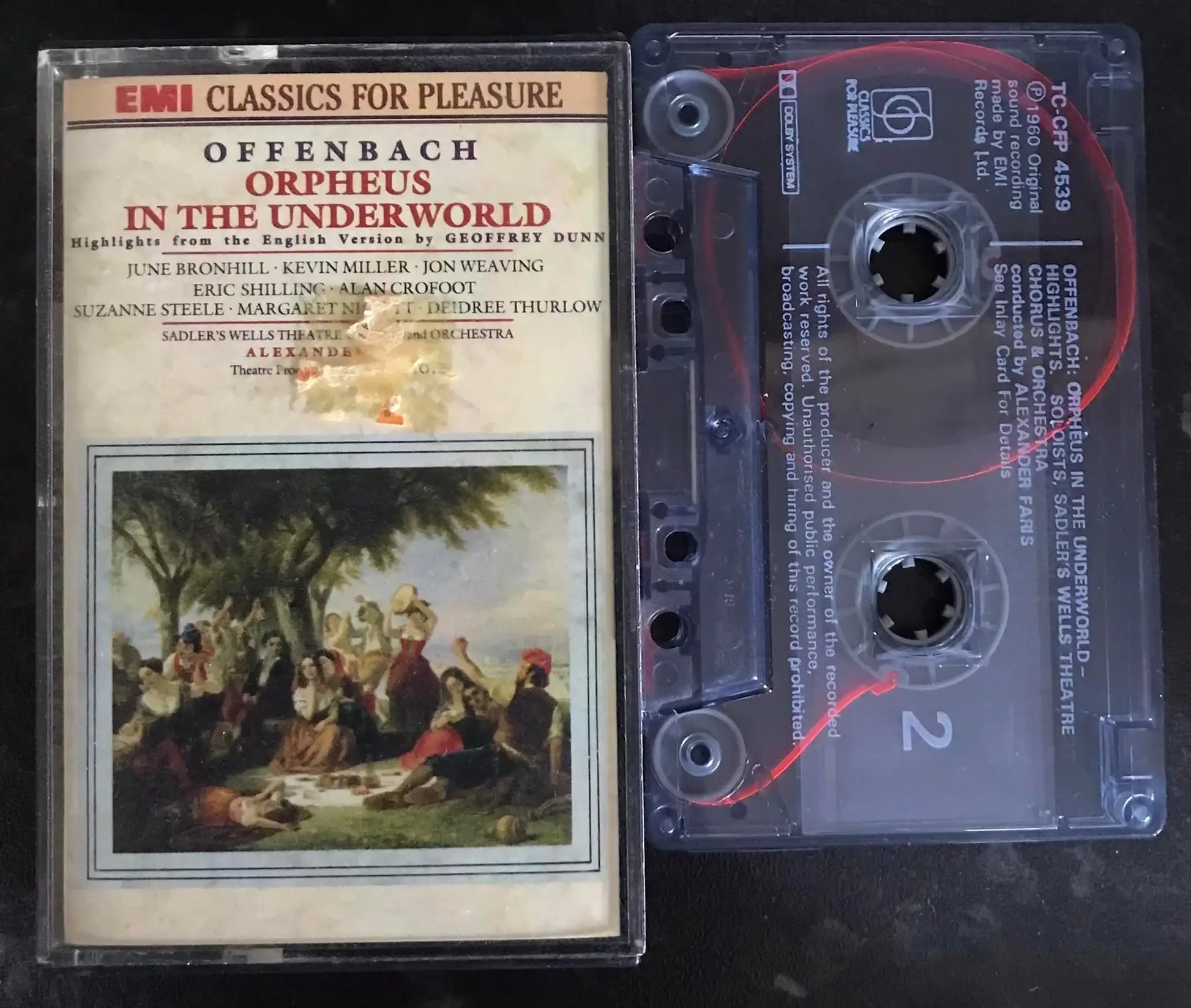 Jacques Offenbach, Orpheus In The Underworld Highlights, tc-cfp 4539 Magretro