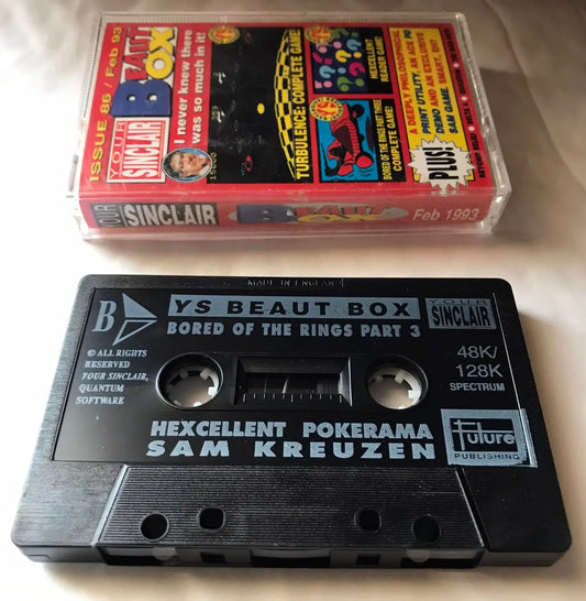 Your Sinclair, Magazine Tape -Beaut Box, February 1993 Magretro