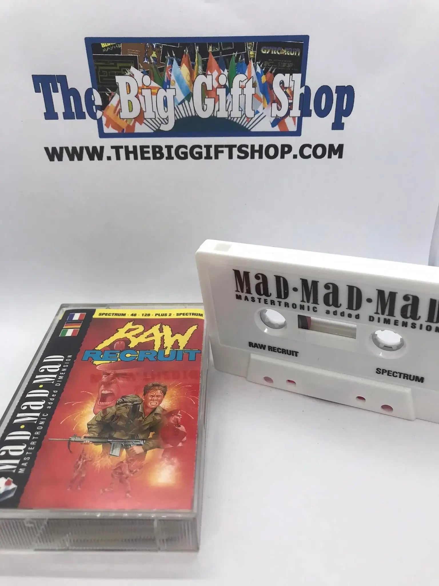 Raw Recruit (Tested Working), ZX Spectrum, Released by Mastertronic Magretro