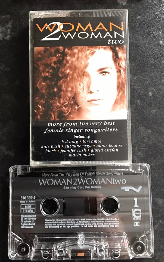 Woman 2 Woman Two Album, Polygram TV, 516 330-4, Vintage Cassette Magretro