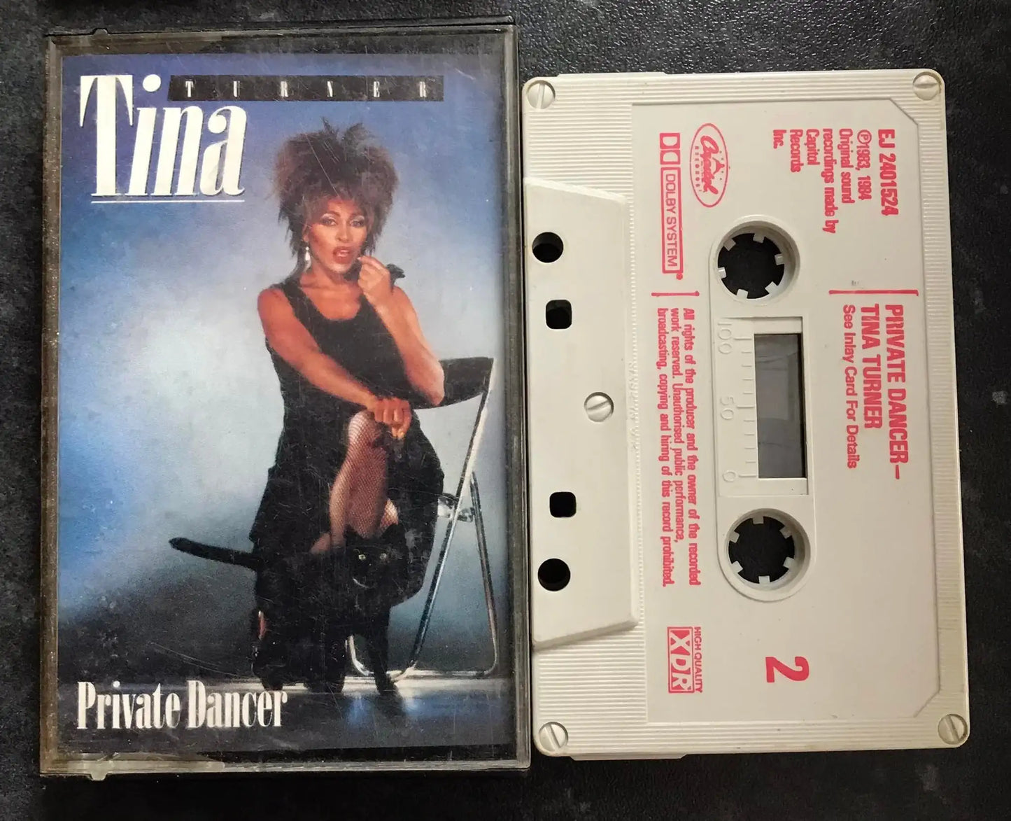 Tina Turner, Private Dancer Album, Capitol EJ 2401524, EMI,TC-TINA 1 Magretro
