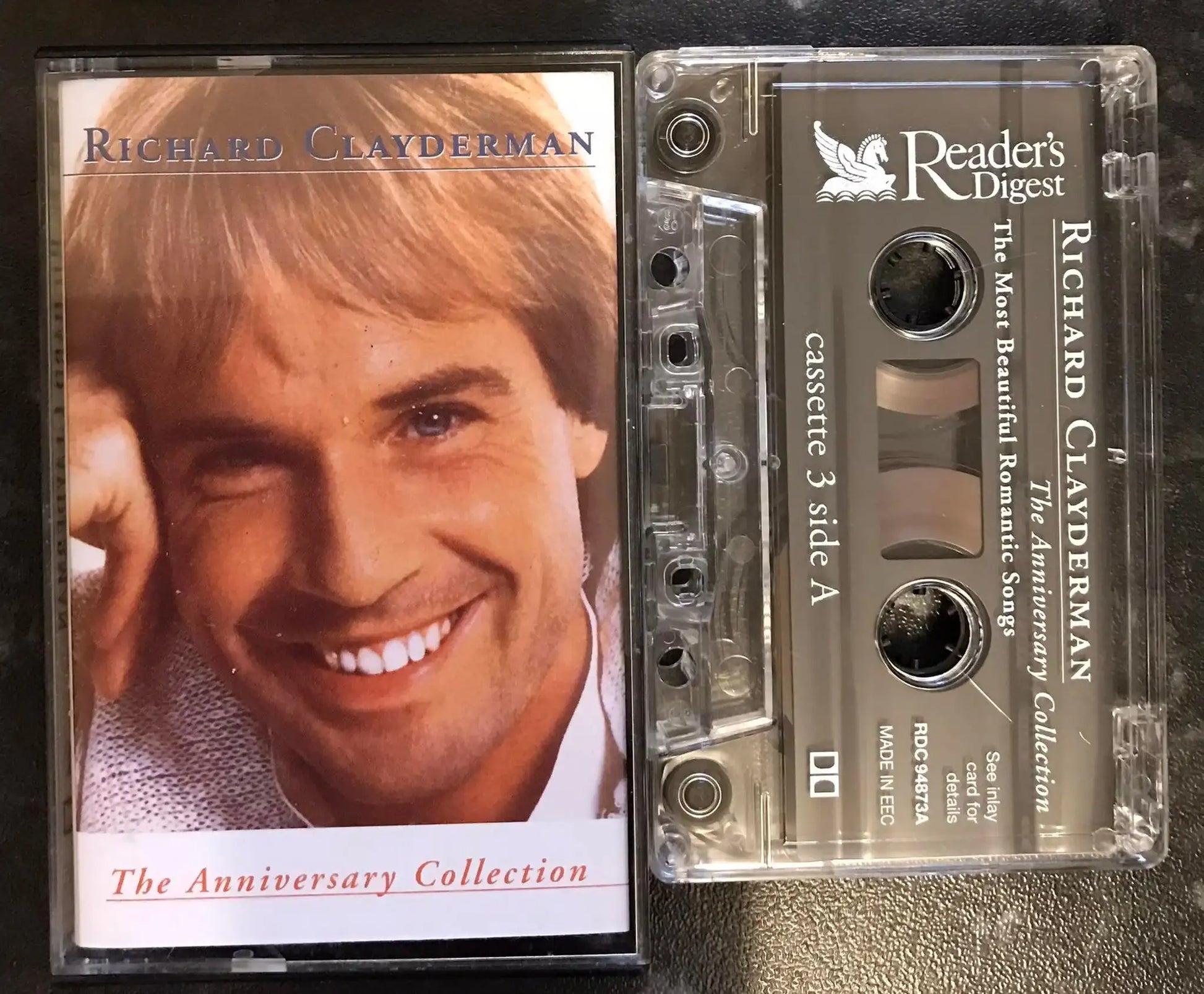 Richard Clayderman, The Anniversary Collection vol 3, rdc94873. Vintage Cassette Magretro