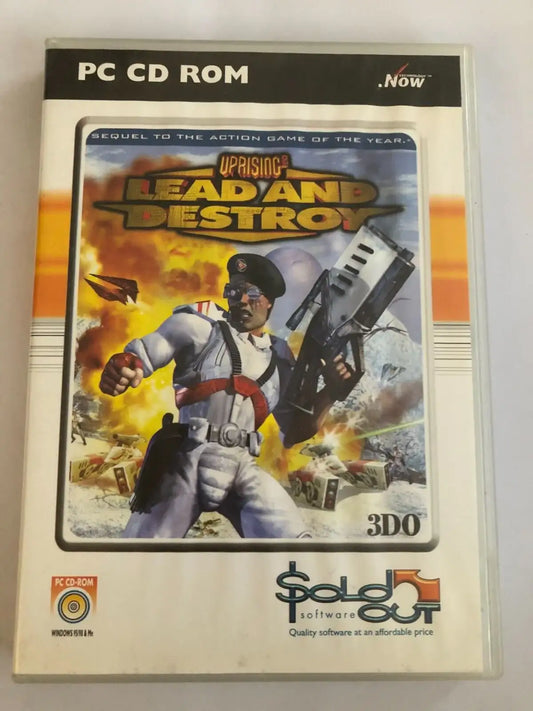 Uprising Lead and Destroy, PC CD Rom Magretro