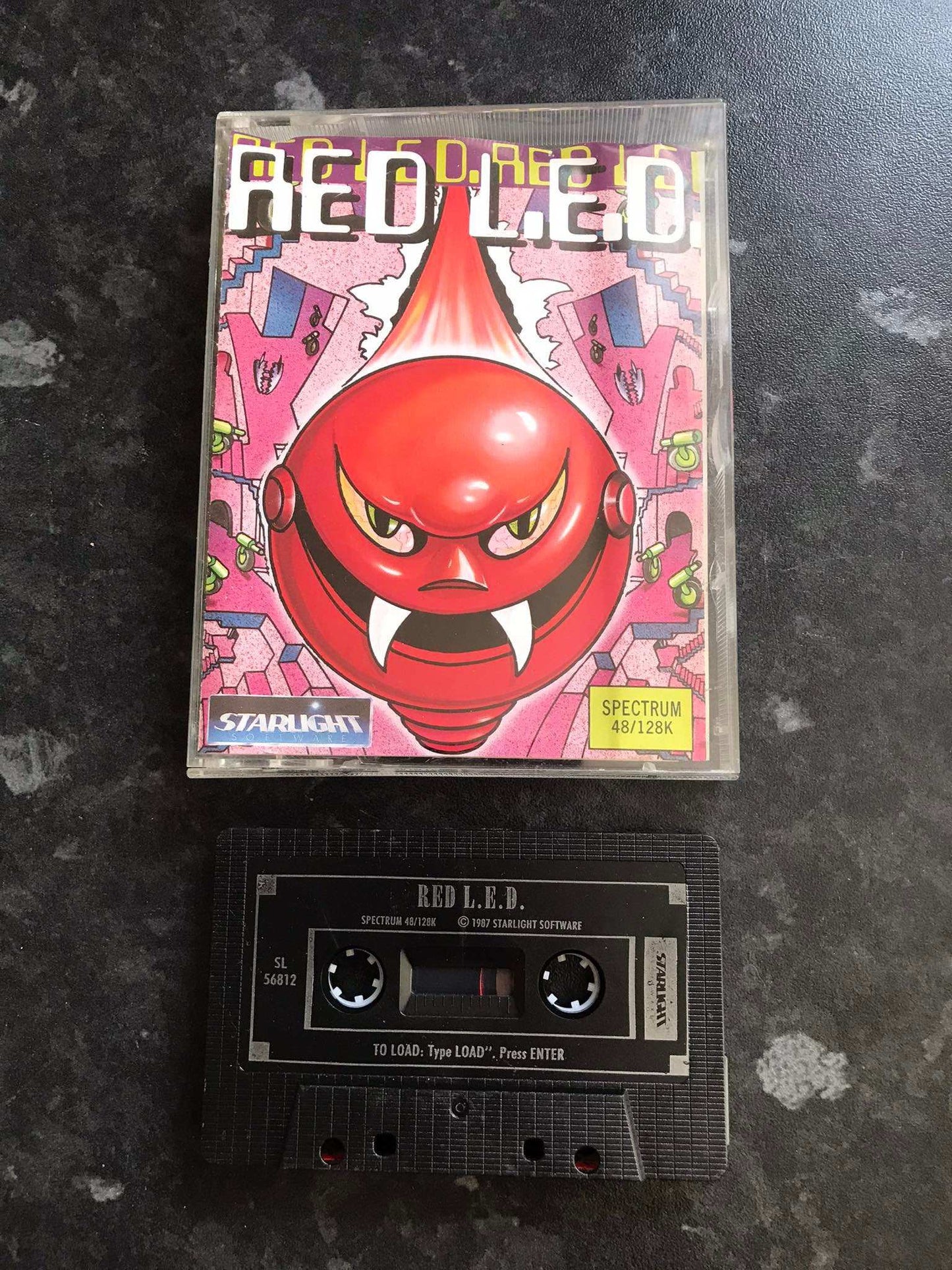 Red L.E.D. (Red Led), ZX Spectrum by Starlight, Working Magretro