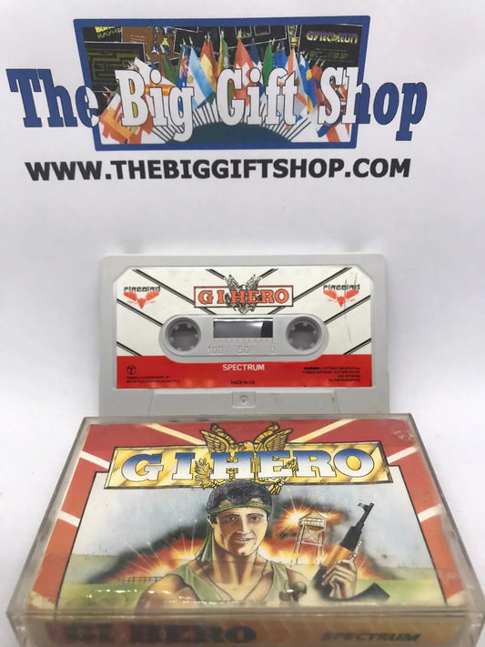 GI Hero (Tested Working), ZX Spectrum, Released by Firebird Software Ltd Magretro