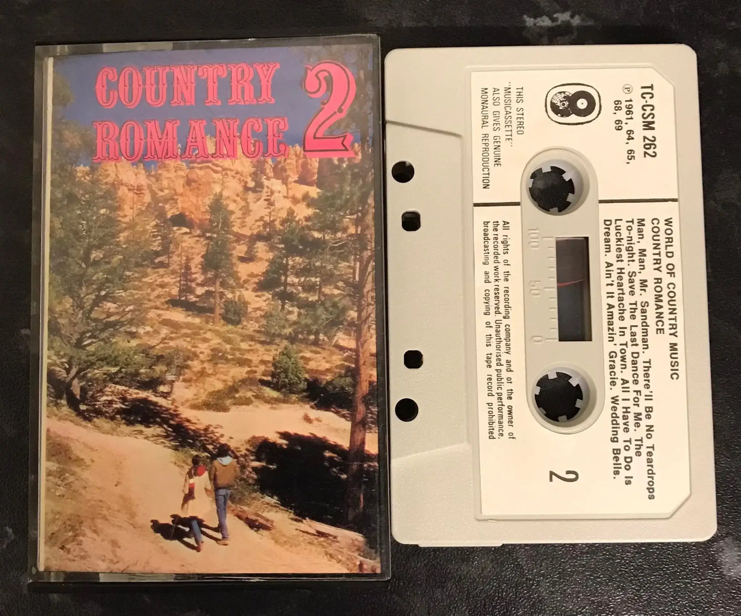 World Of Country Music, Country Romance (Tape 2), TC-CSM 262 Magretro