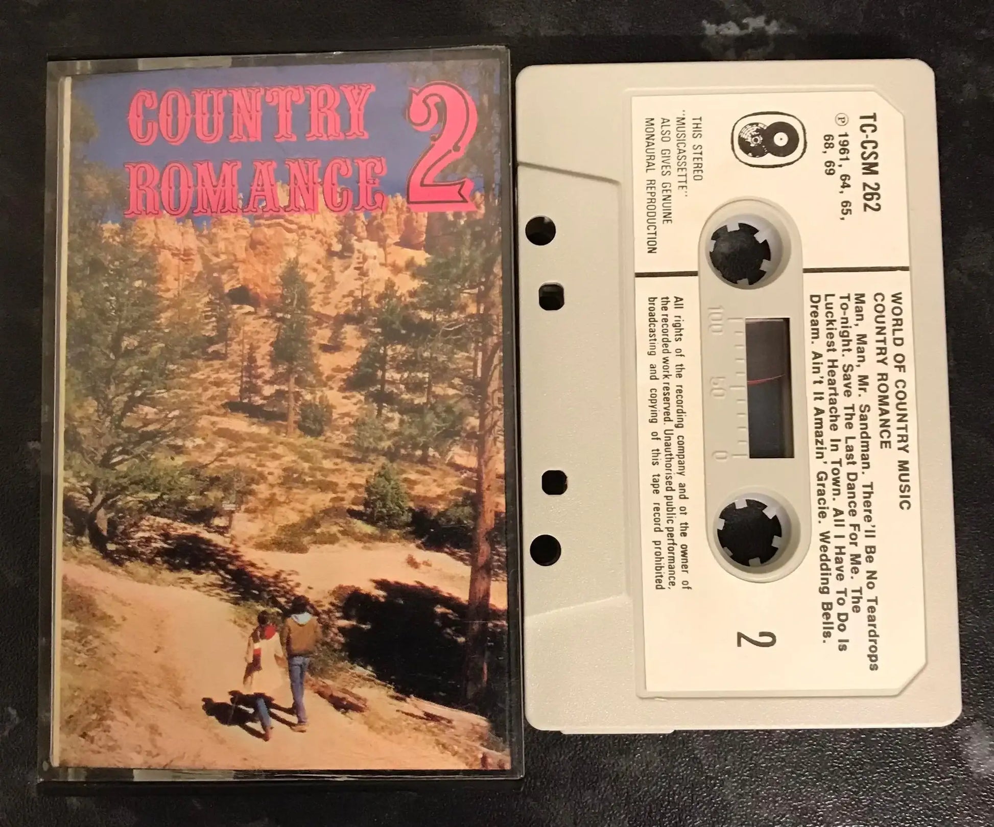 World Of Country Music, Country Romance (Tape 2), TC-CSM 262 Magretro
