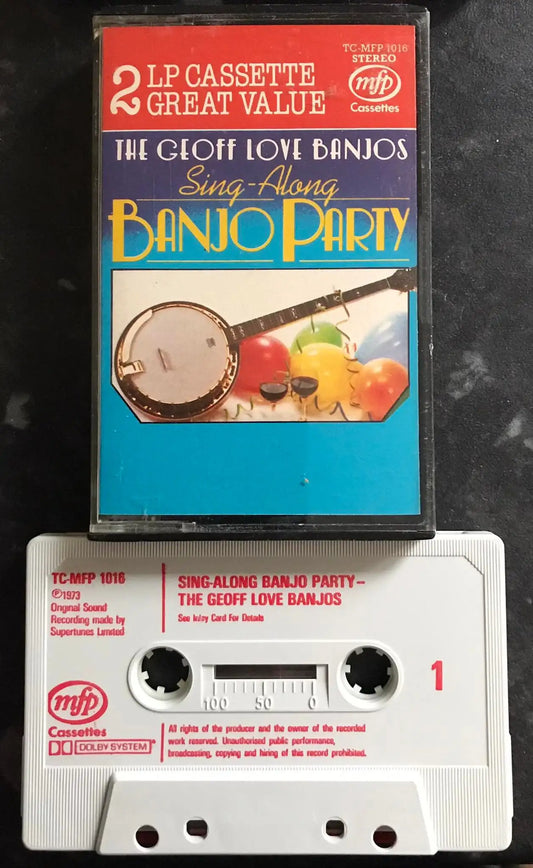 Sing-along Banjo Party Album, Geoff Love, Music For Pleasure, TC-MFP 1016 Magretro