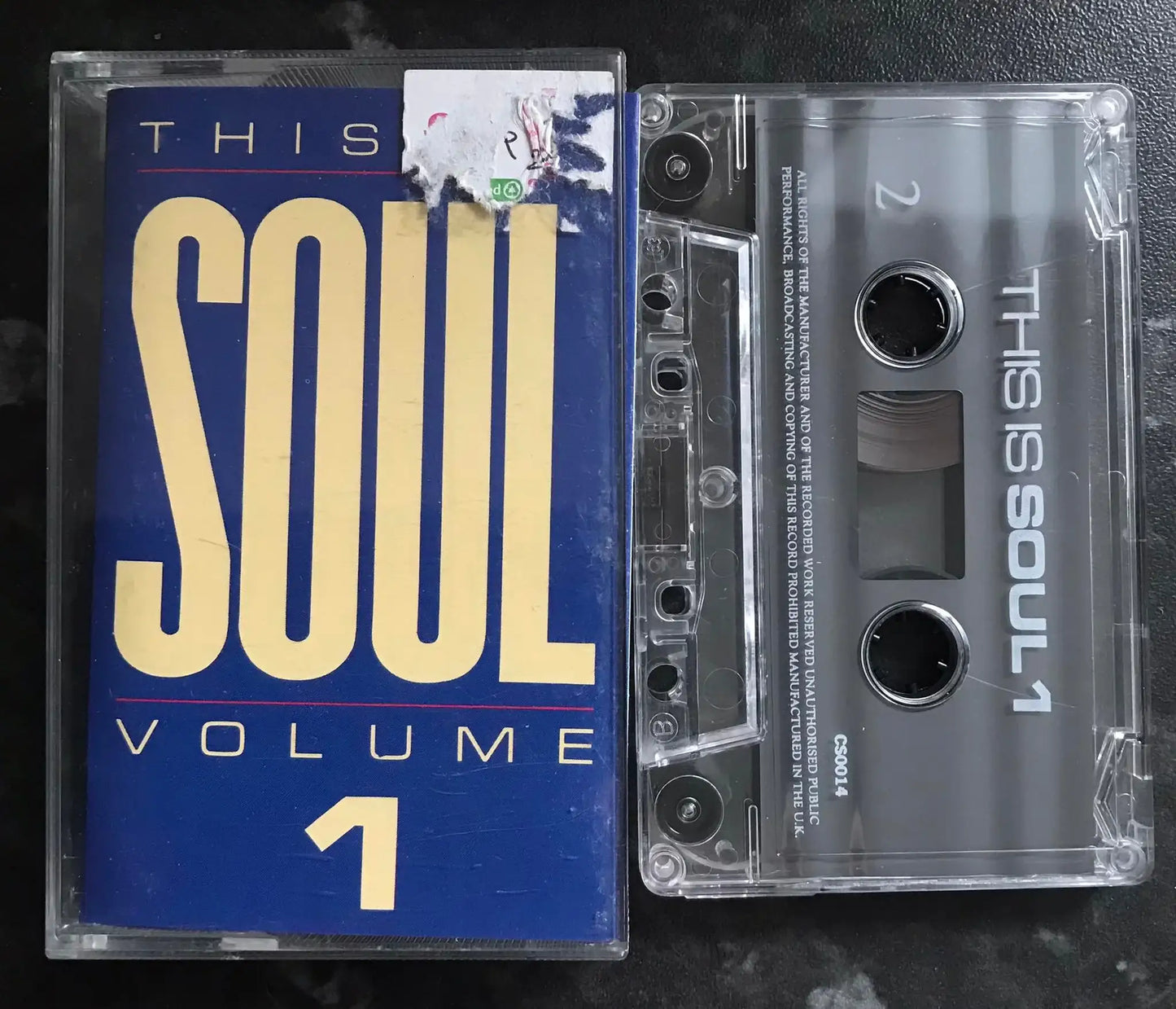 This Is Soul Volume 1 Album, CS0014, Prestwick, Object, Vintage Cassette Magretro
