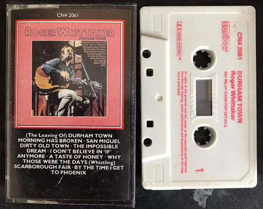 Roger Whittaker, Durham Town Album, Contour, CN4 2061, Vintage Cassette Magretro