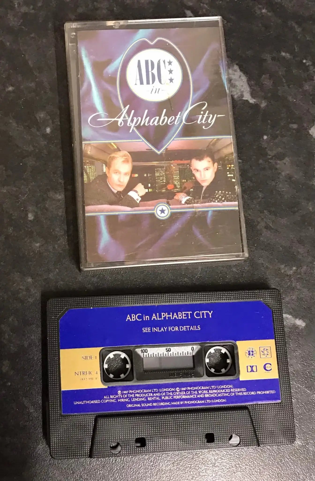 ABC, Alphabet City Album, PHONOGRAM LONDON, NTRHC 4, Vintage Cassette Magretro