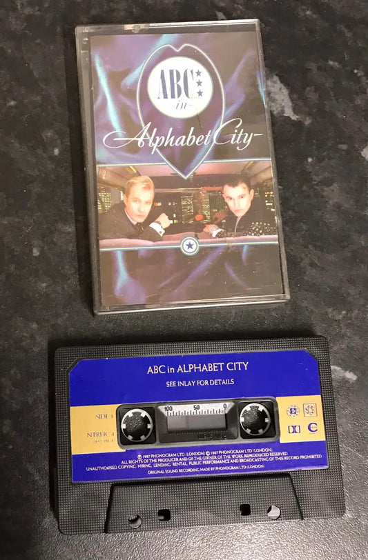 ABC, Alphabet City Album, PHONOGRAM LONDON, NTRHC 4, Vintage Cassette Magretro