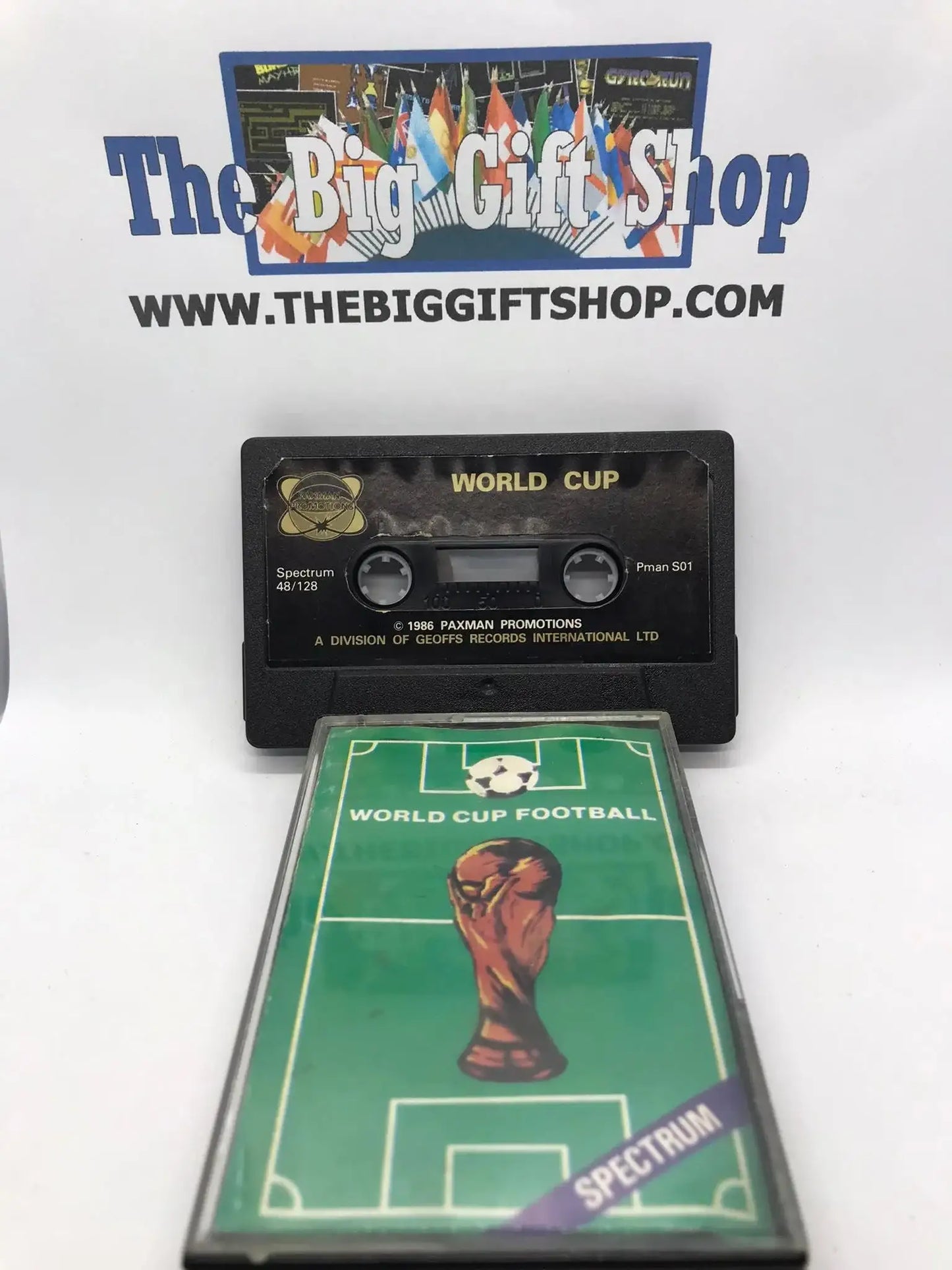 World Cup Football (Paxman) (Tested Working), ZX Spectrum,Paxman Magretro