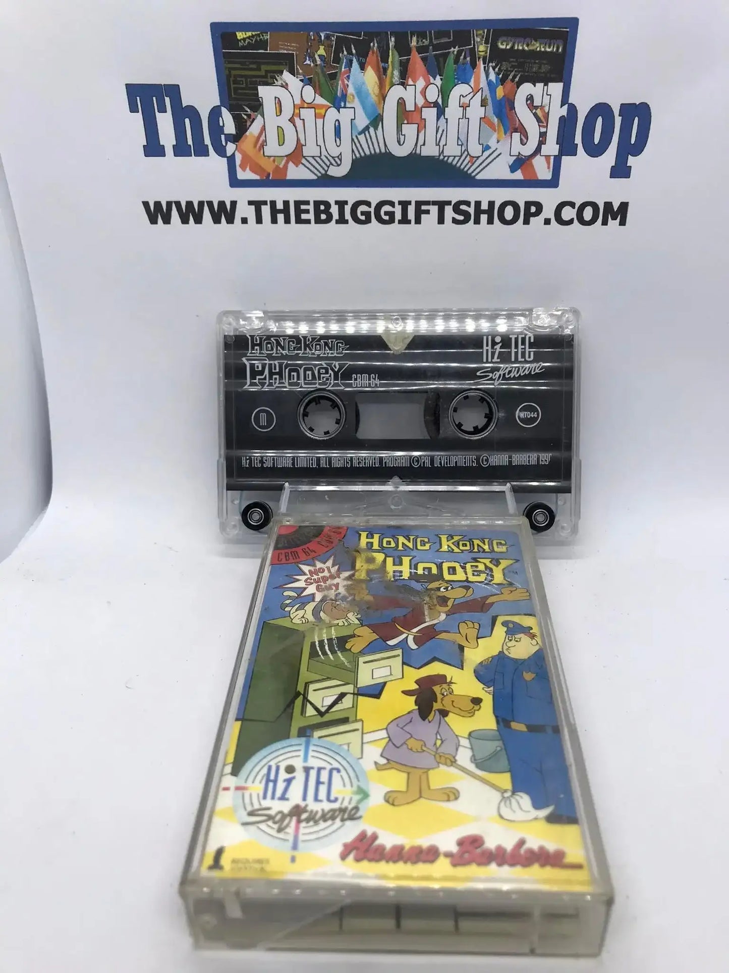 Hong Kong Phooey, C64, Released by Hi tec, WORKING Magretro