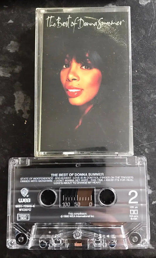 The Best Of Donna Summer Album, WEA,WX397C,9031-72909-4, Vintage Cassette Magretro