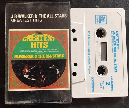 JR Walker & The All Stars Greatest Hits ALbum, Tamla Motown, CSTMS 5054, Vintage Magretro
