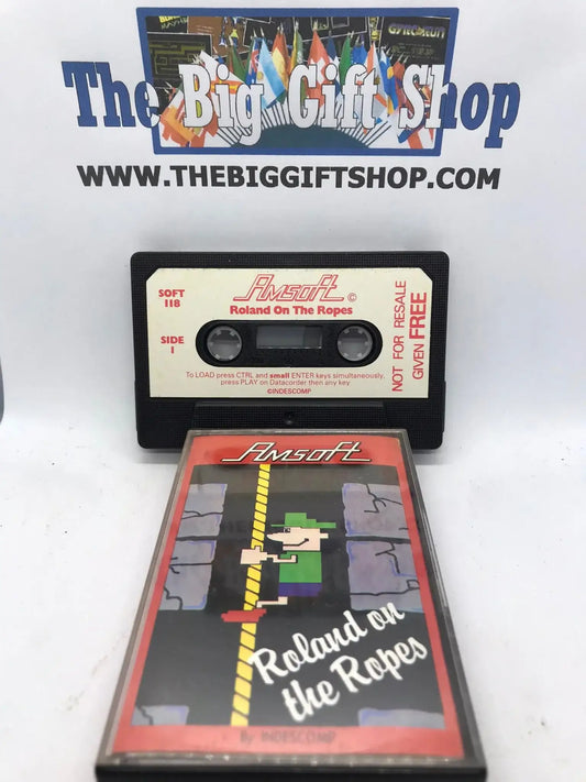 Roland on the Ropes, CPC 464 / 664, Released by Amsoft Magretro