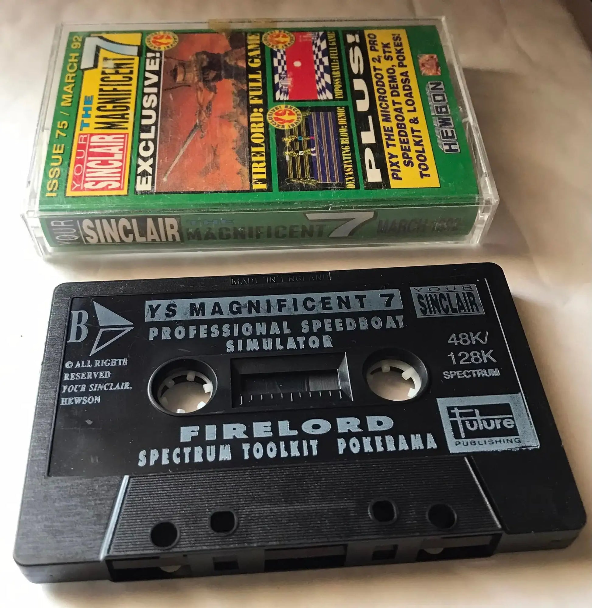 Your Sinclair, Magazine Tape -Mag 7, March 1992 Magretro