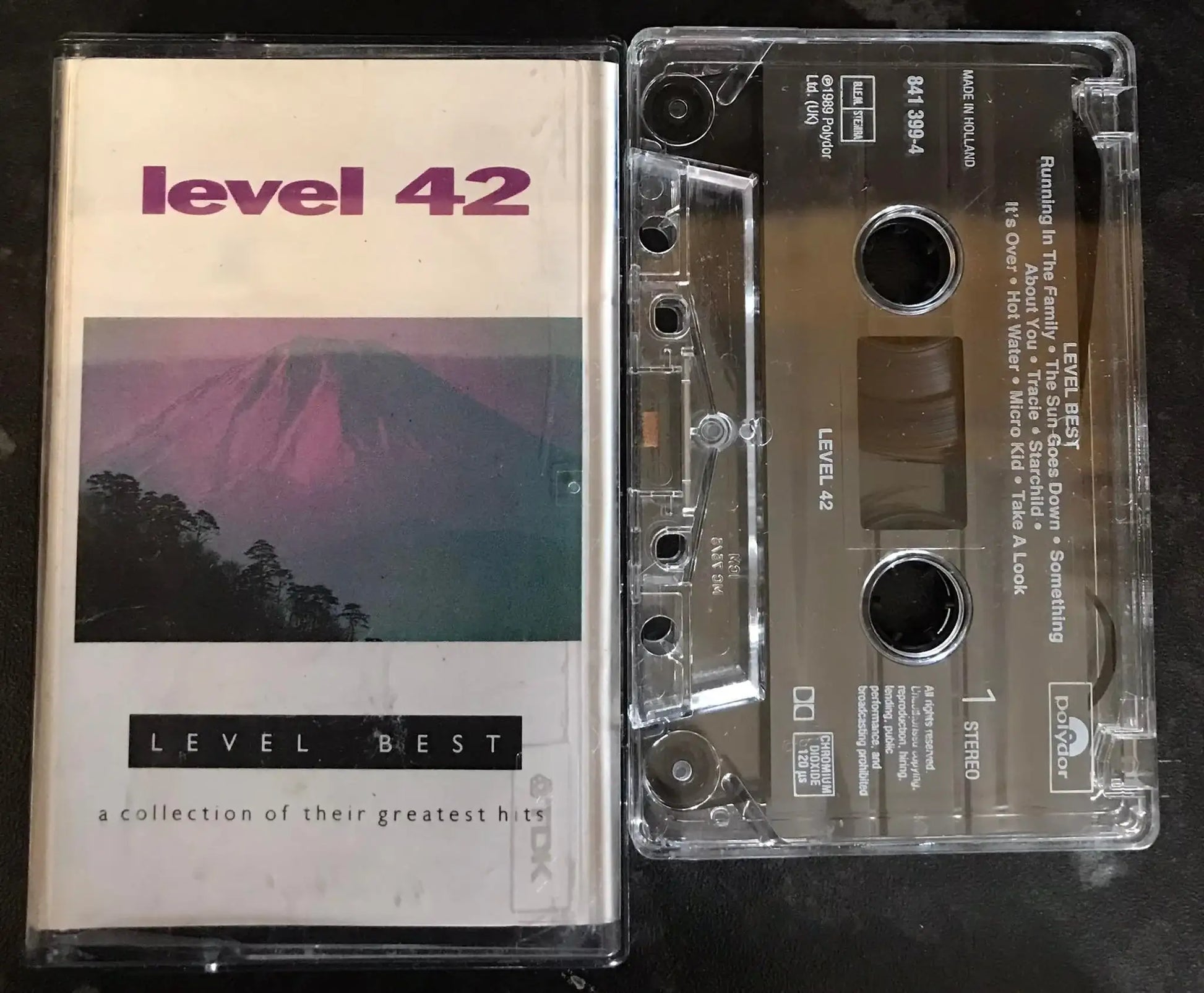 Level 42, Level Best Album, Polydor, LEVTC 1, Vintage Cassette Magretro