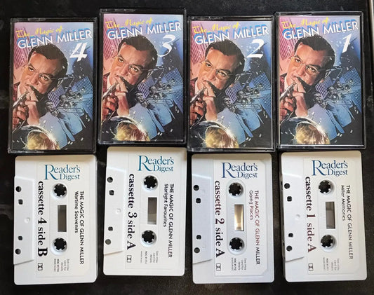The Magic of Glenn Miller, 4 TAPE SET, Reader's Digest, RDC 91711 Magretro