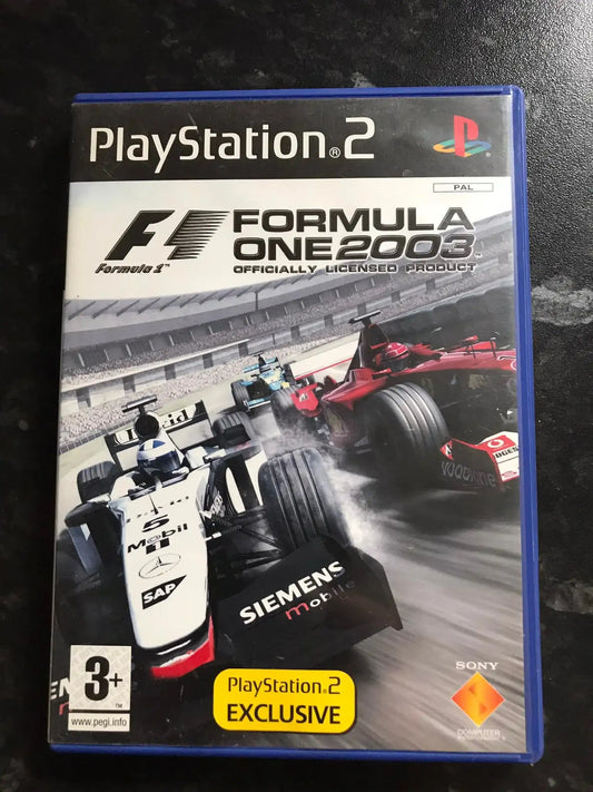 Formula One 2003, PS2 Game, PAL Magretro