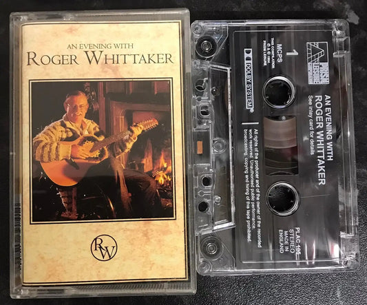 An Evening with Roger Whittaker Album, PLAC 105, Vintage Cassette Magretro