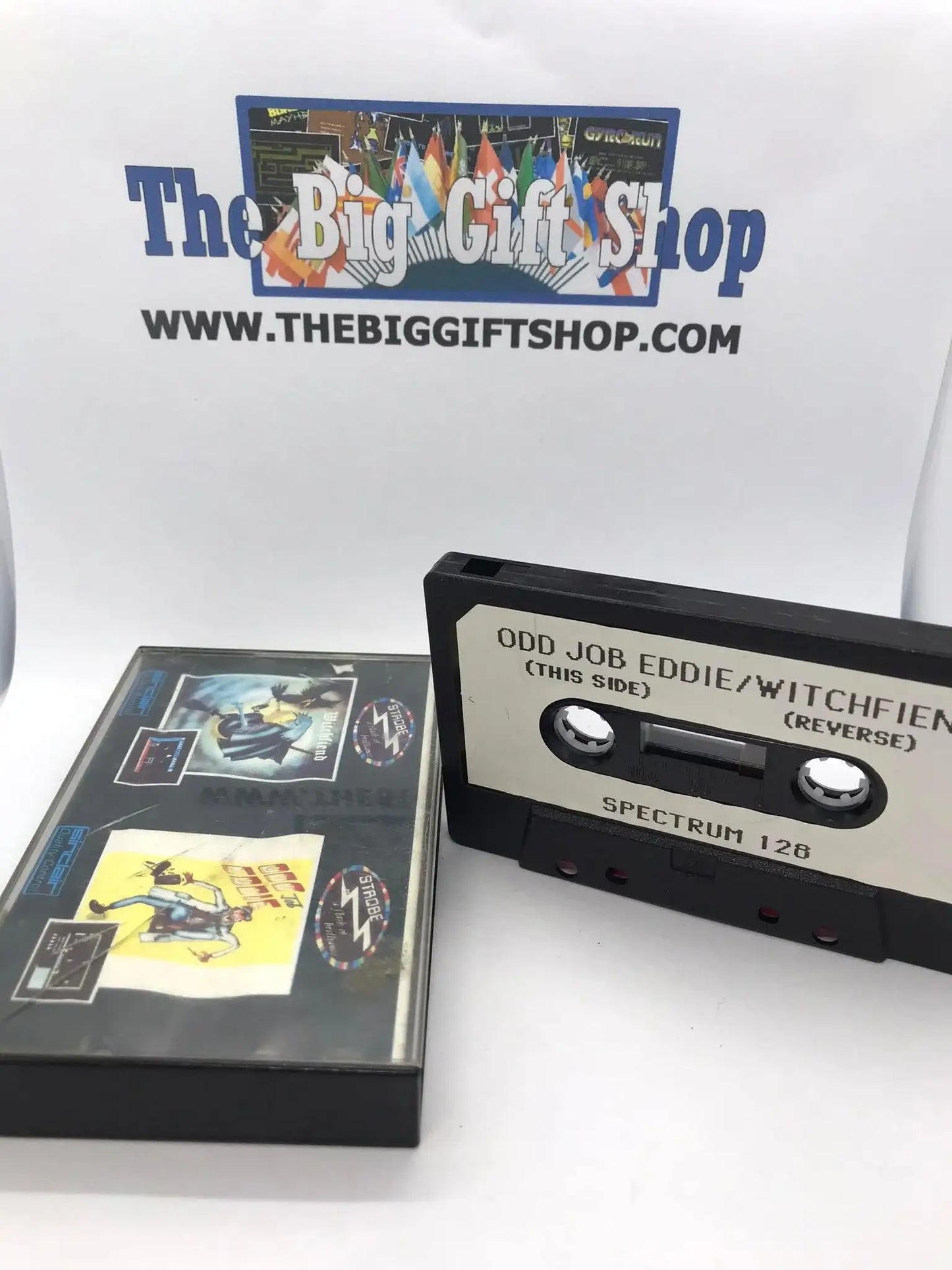 Witchfiend and Odd Job Eddie (Tested Working), ZX Spectrum, Tynesoft Magretro