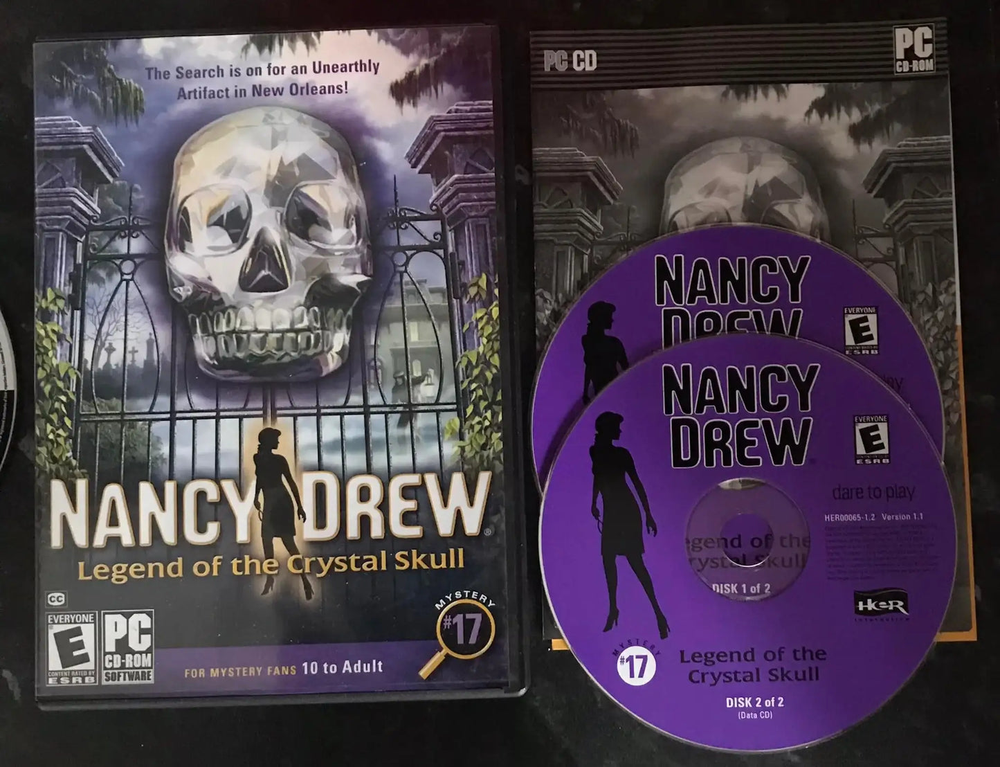 Nancy Drew, Legend Of The Crystal Skull, PC Game Magretro