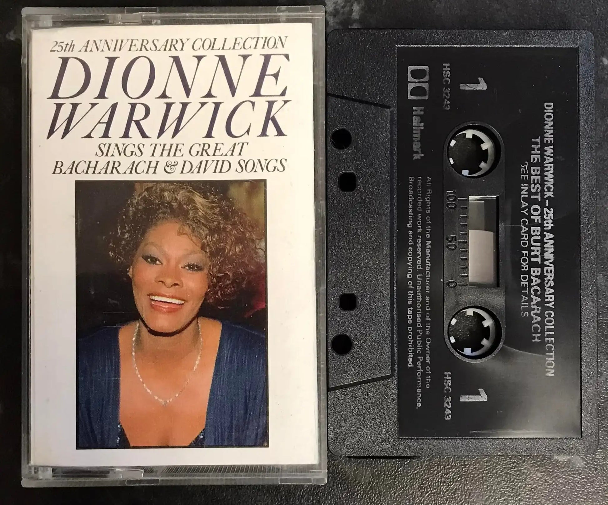 Dionne Warwick, 25th Anniversary Collection, Hallmark Records, HSC 3243 Magretro