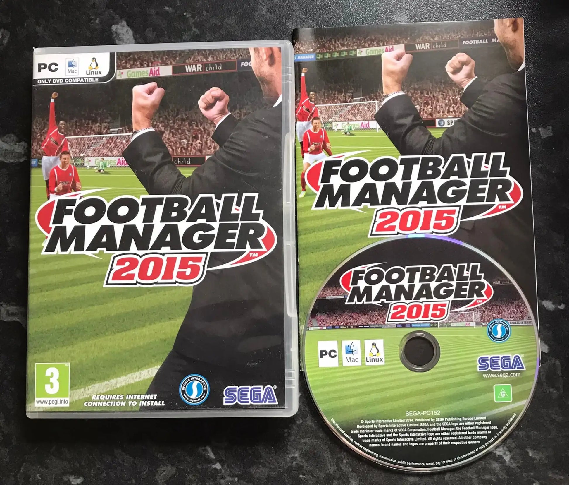 FOOTBALL MANAGER 2015, UK, Pal, PC Game, Mac Game Magretro