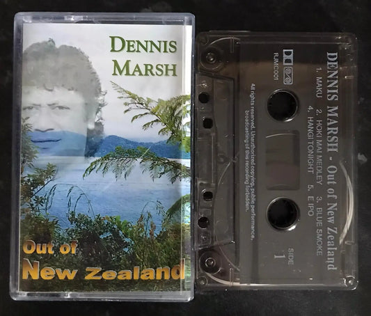 Dennis Marsh, Out Of New Zealand Album, rjmc 001, Vintage Cassette Magretro