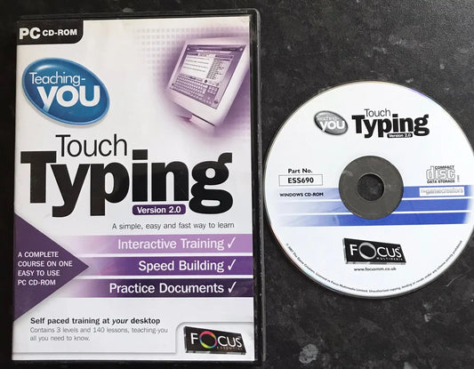 Teaching-You Touch Typing Version 2.0, PC Game Magretro