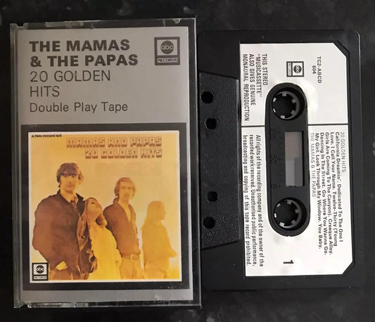 The Mamas & The Papas, 20 Golden Hits Album, ABC Records, TC2-ABCD 604 Magretro