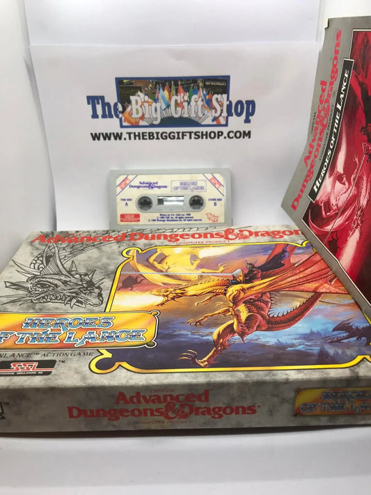Adv D&D, Heroes Of The Lance (Tested), ZX Spectrum by US Gold, RARE Magretro