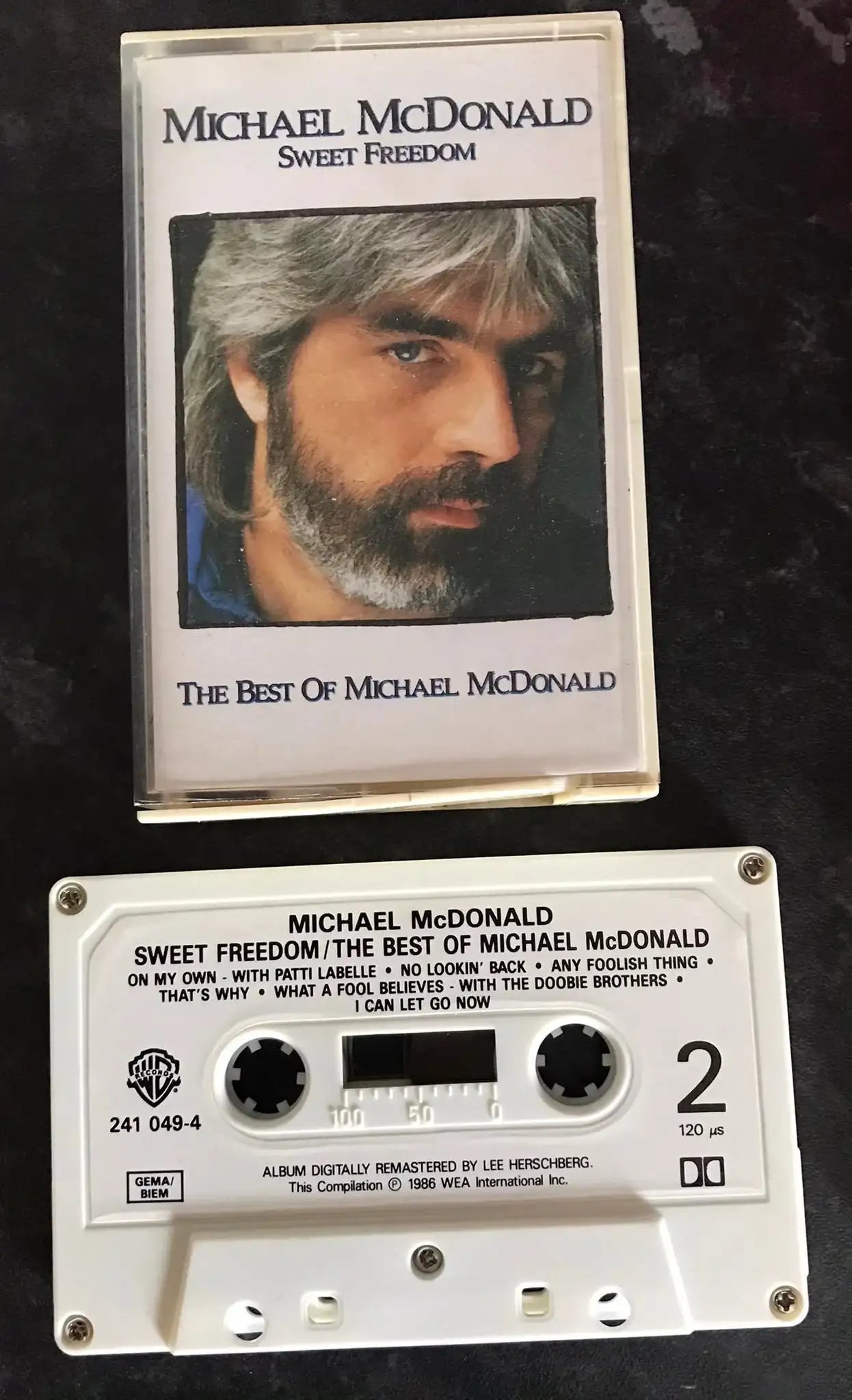 The Best Of Michael McDonald, Sweet Freedom Album, Warner Bros, 241 049-4 Magretro