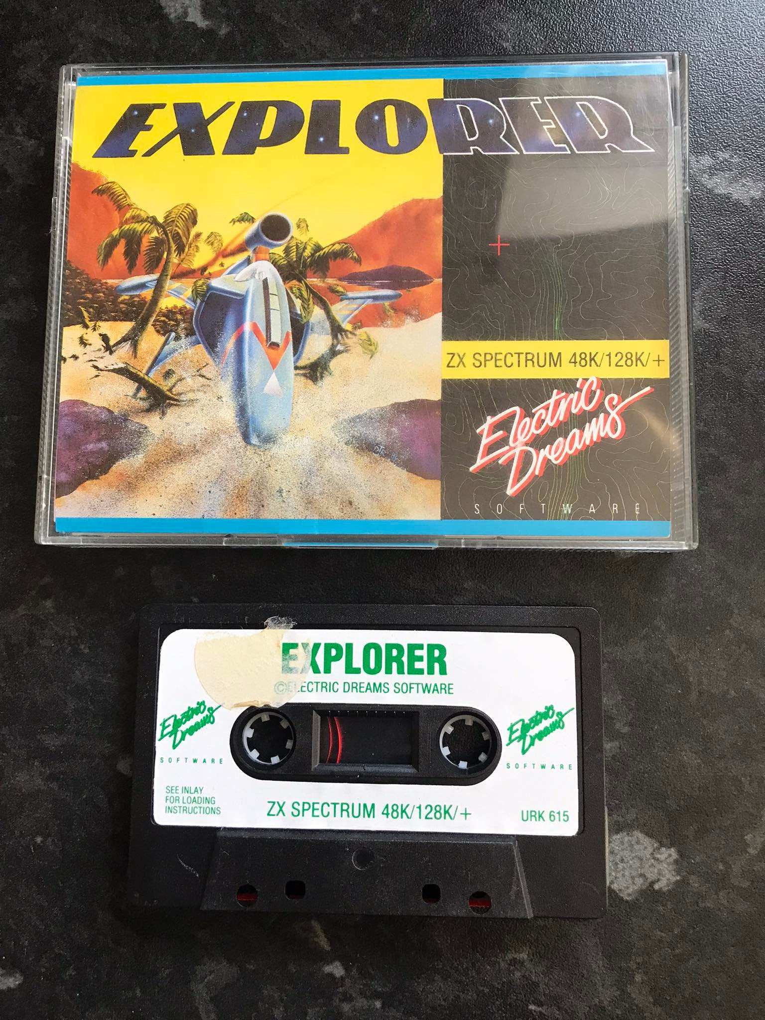 Explorer, ZX Spectrum by Electric Dreams, Working, RARE Magretro