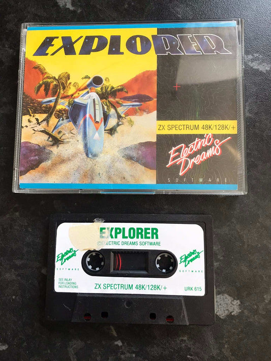 Explorer, ZX Spectrum by Electric Dreams, Working, RARE Magretro
