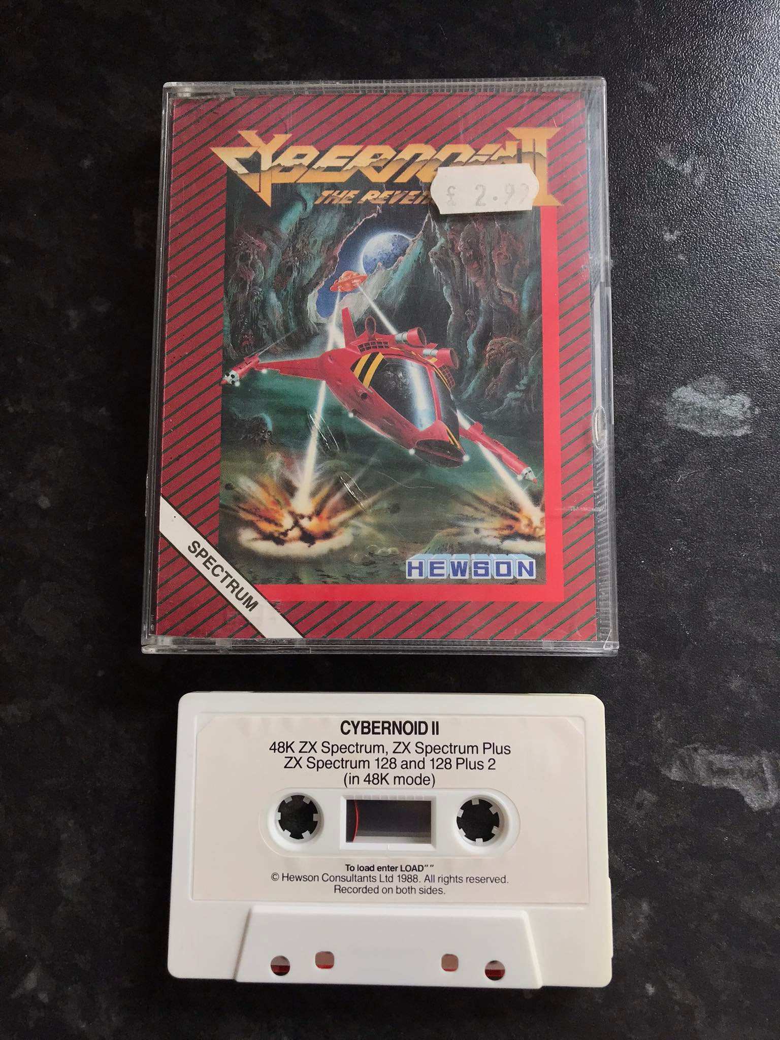 Cybernoid II, The Revenge, (Working), ZX Spectrum, by Hewson Magretro
