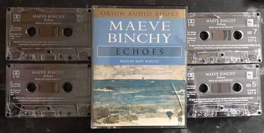 Maeve Binchy Audiobook, Echoes , Vintage Cassette Magretro