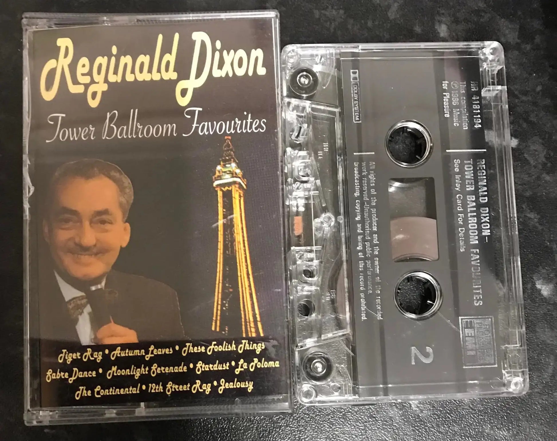 Reginald Dixon Tower Ballroom Favourites, 41 8119 4, Vintage Cassette Magretro