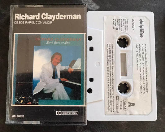 Richard Clayderman, Desde Paris, Con Amor, Delphine, M 250353-4 Magretro