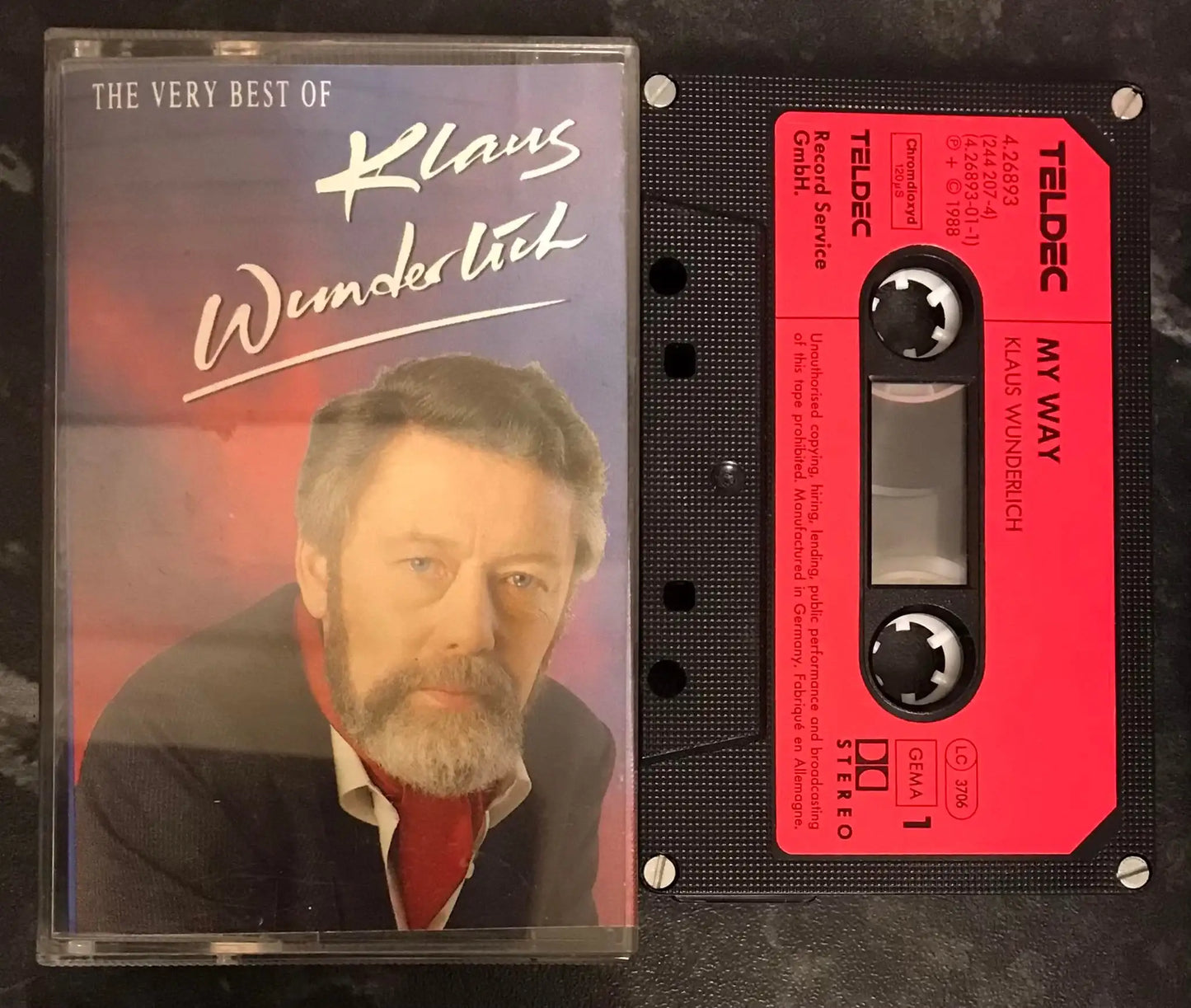 The Very Best of Klaus Wunderlich Album, 4.26893, Teldec, Vintage Cassette Magretro