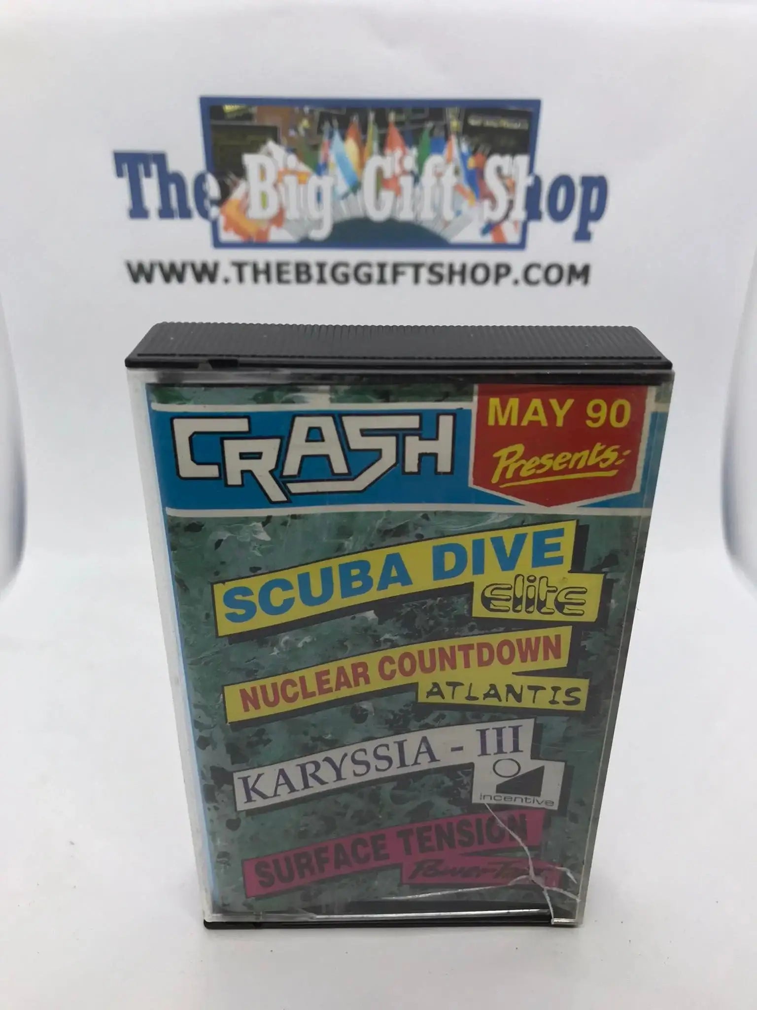 CRASH, Magazine tape May 1990 , ZX Spectrum Magretro