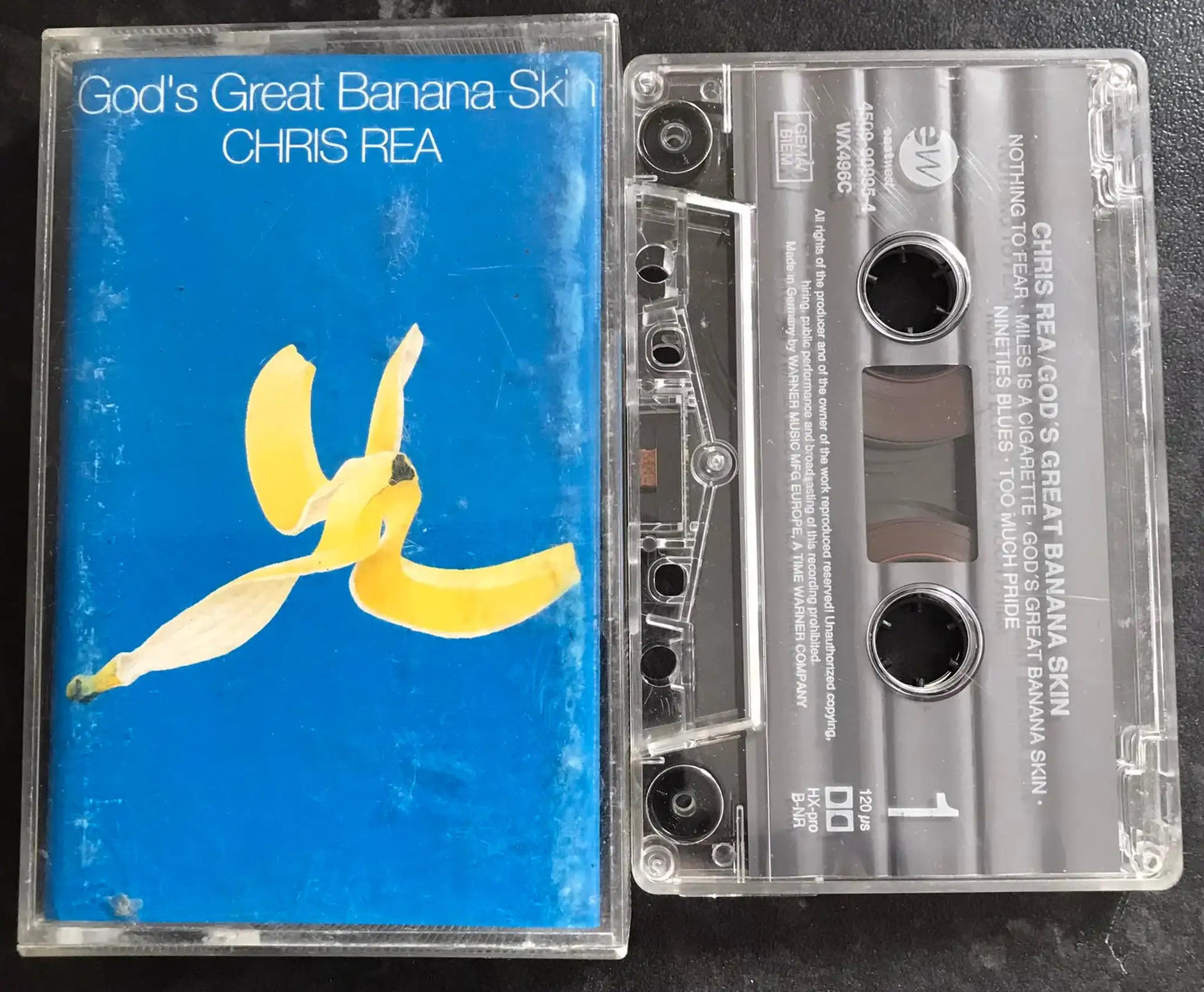 Chris Rea, God's Great Banana Skin Album, EW, 4509 90995-4, Vintage Cassette Magretro