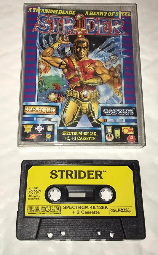 Strider, ZX Spectrum game by Capcom, US Gold, WORKING Magretro