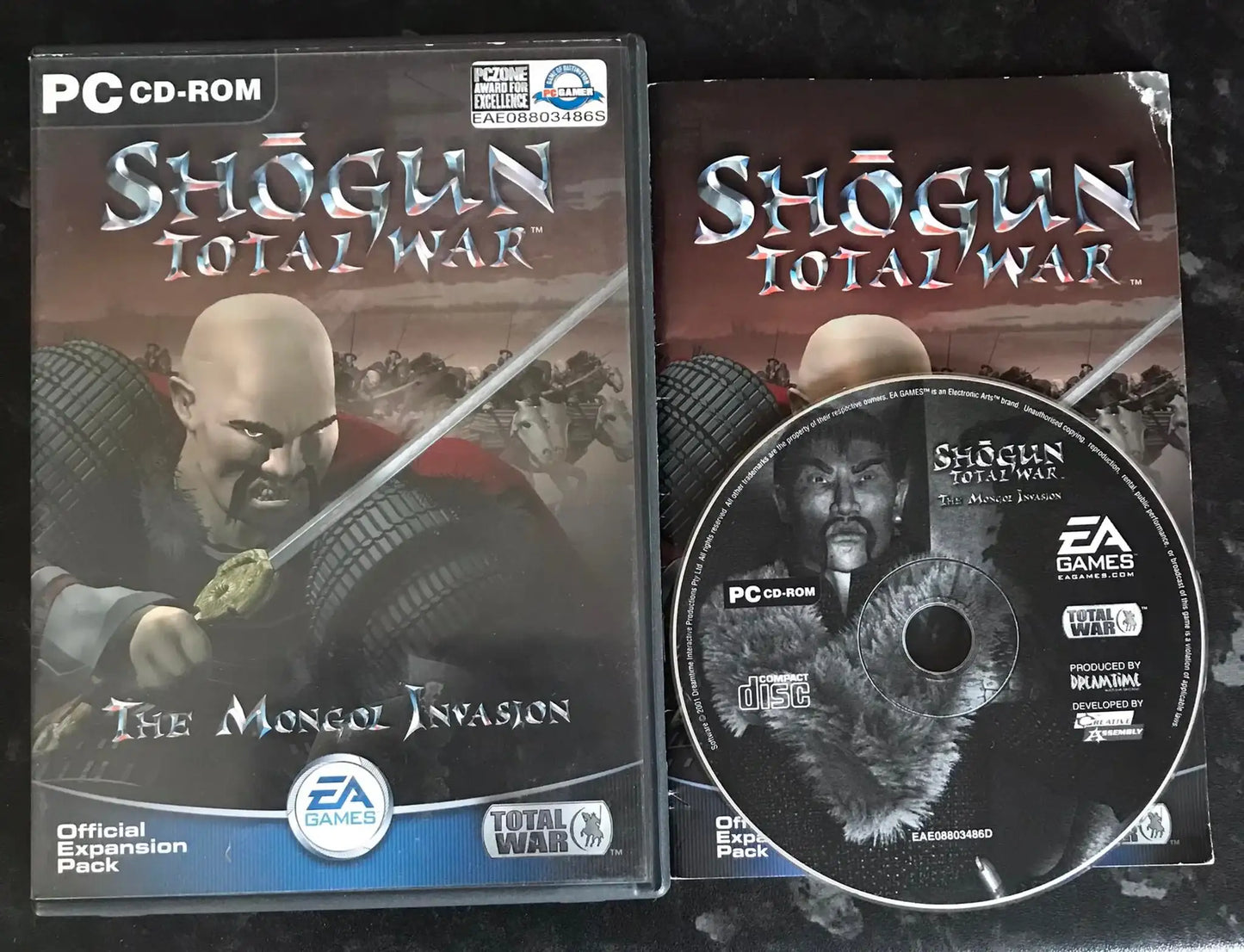 Shogun Total War, The Mongol Invasion Add-On Pack, UK, Pal, PC Game Magretro