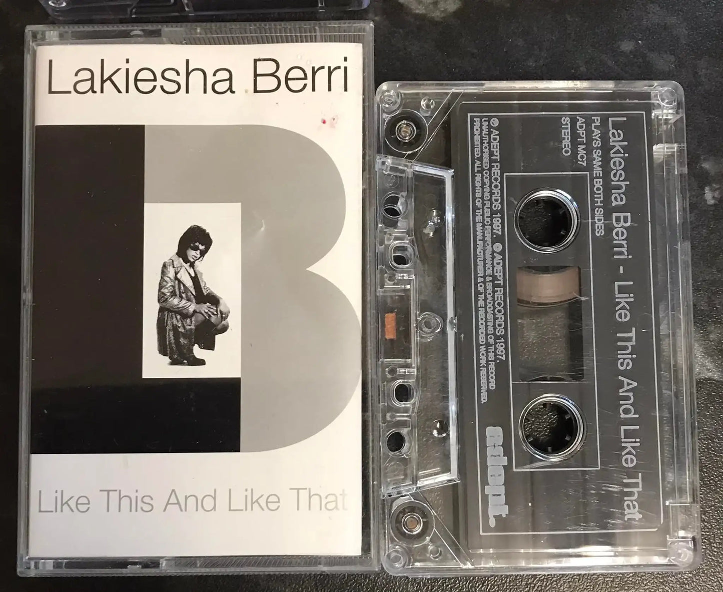Lakiesha Berri, Like This and Like That Single, ADPT MC7, Vintage Cassette Magretro